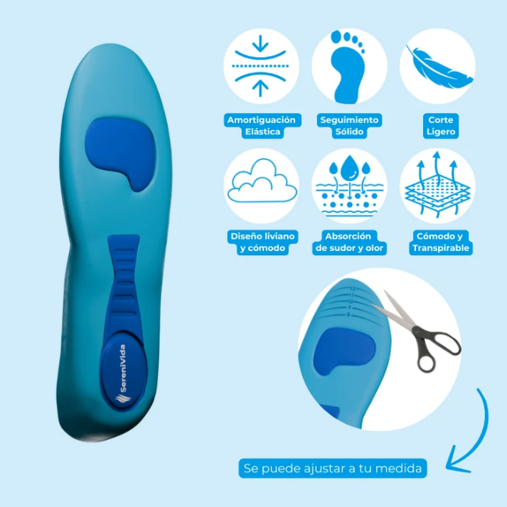 Plantillas ComfyFeet™️ - Disfruta de días sin dolor, sin tratamientos caros ni visitas al médico....
